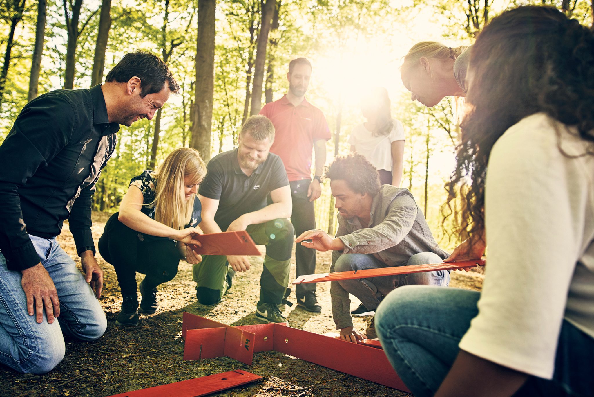 Read more about the article TEAMBUILDING: Fremtidens møder har samarbejde på programmet